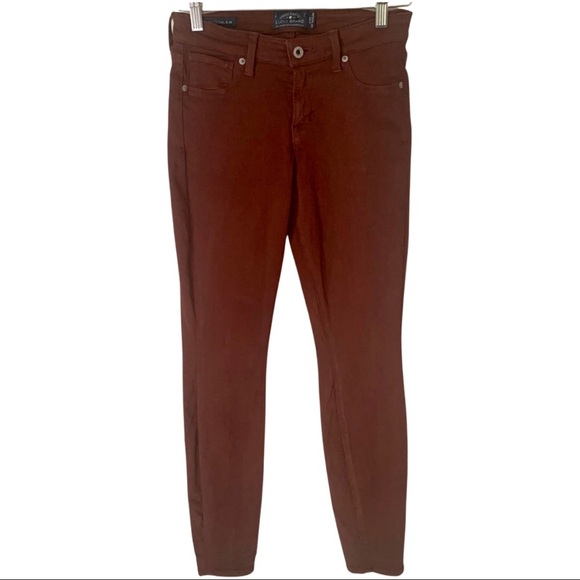LUCKY BRAND Brooke Legging Jean Fall Red Skinny Jeans Style 7W12462 - Picture 5 of 15